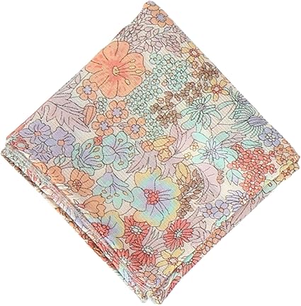 〈48〉Mim様　リバティ ハンドメイド フリル付ガーゼハンカチ 入園 入学 48〉Mim様 リバティ ハンドメイド フリル付ガーゼハンカチ 入園